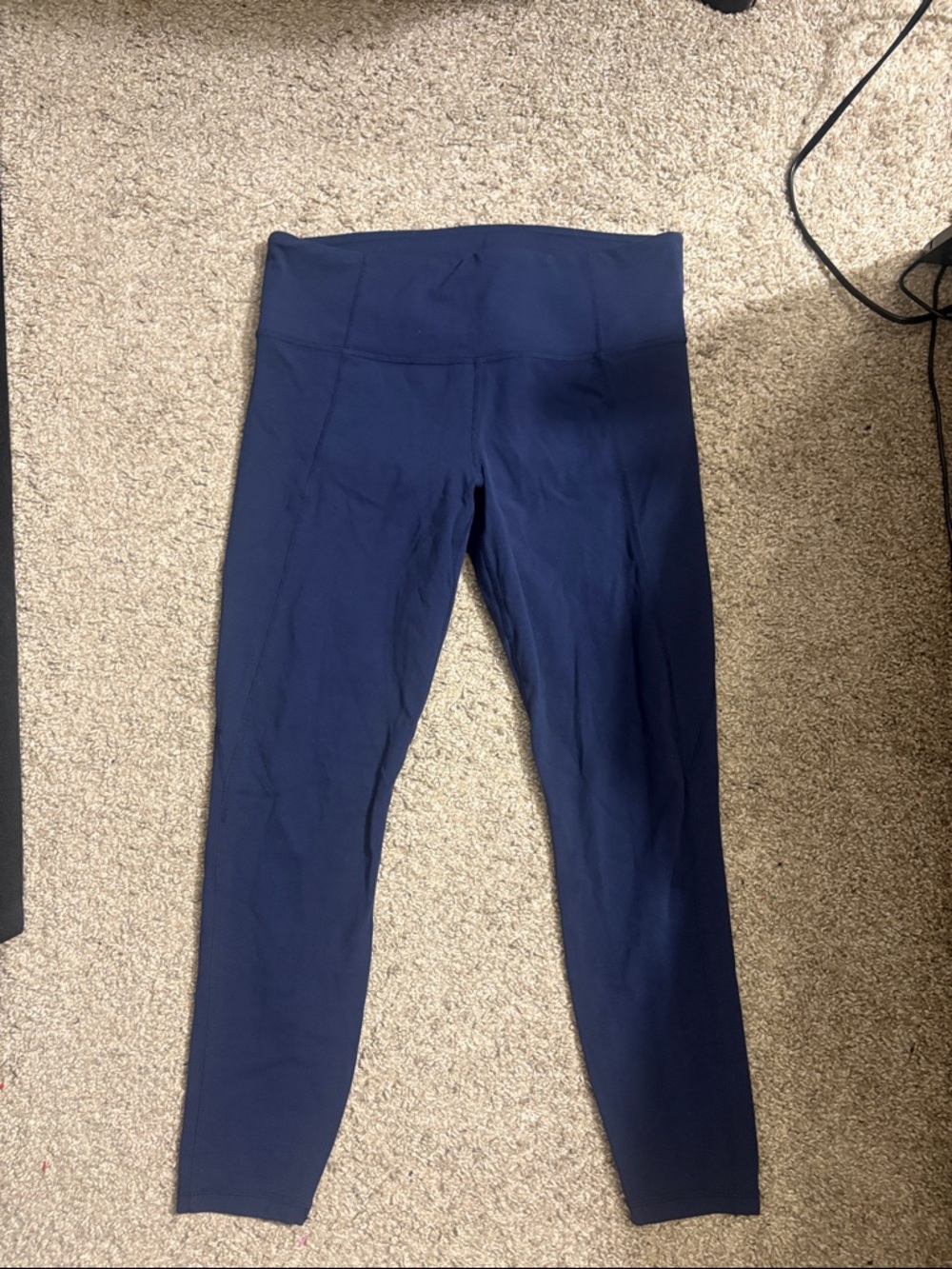 Athleta Navy Blue Leggings Size Medium